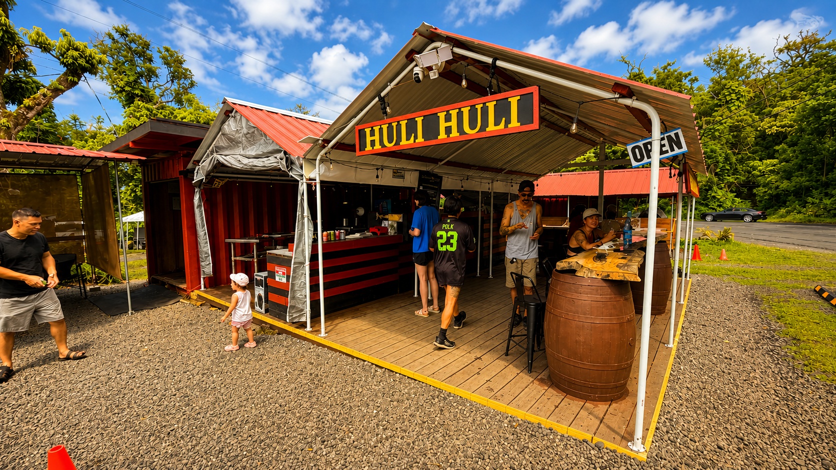 Huli Huli Stand