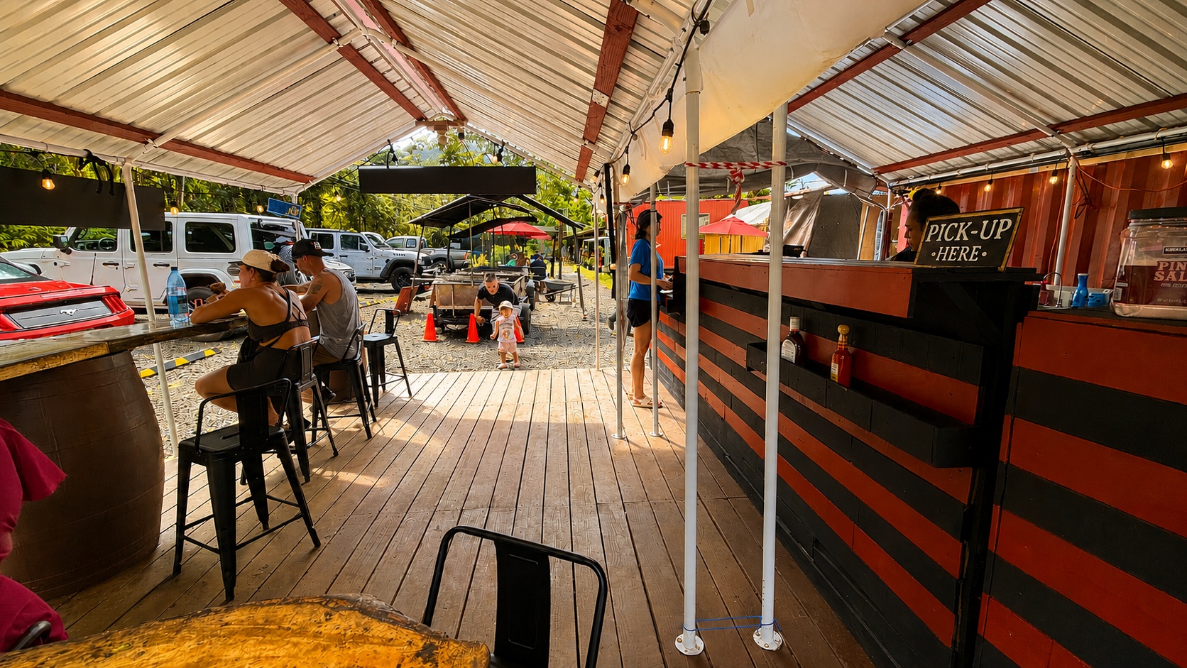 Inside Seating Area